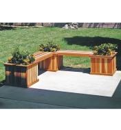 Example of completed Planter Bench 