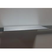30cm rail-mount shelf mounted on a rail on a wall