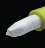 Close-up of ceramic blade on Slice Precision Paper Cutter