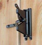 Self-Aligning Gate Latch mounted on a gate