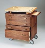 Example of completed Rolling Cabinet