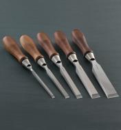 05S2050 - Set of all 5 Veritas O1 Bench Chisels