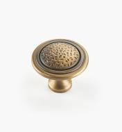 02W4001 - Antique Brass Knob