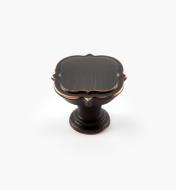 02A1703 - Petit bouton Grace Revitalize, 1 3/8 po, bronze huilé, l'unité