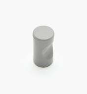 01W4514 - Bouton à encoche, gris, 13 mm x 1 1/8 po
