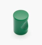 01W4528 - Bouton à encoche, vert, 20 mm x 1 11/16 po