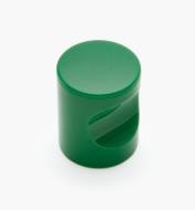 01W4538 - Bouton à encoche, vert, 23 mm x 1 11/16 po