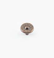 01W4915 - Bouton Nevada de 1 3/8 po, fini cuivre antique