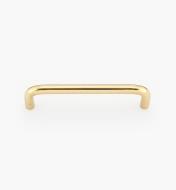 01W7803 - 96mm Polished Brass Wire Pull