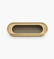 01X4203 - Antique Brass Oval Pull