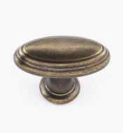 02A4550 - Antique Brass Knob