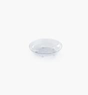 EA829 - Clear Footed Plant Saucer, 6"
