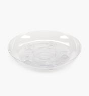 EA830 - Clear Footed Plant Saucer, 8"
