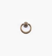 01A2321 - Poignée à anneau fuselé simple, 23 mm x 25 mm