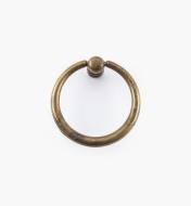 01A2324 - Poignée à anneau fuselé simple, 50 mm x 52 mm