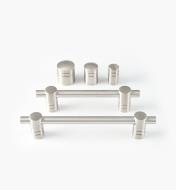 Stainless-Steel Ribbed Hardware
