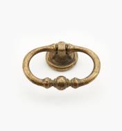 01A3971 - Poignée à anneau ovale de 55 mm, quincaillerie à trois perles, série I