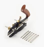 05P5821 - Veritas RH Small Plow Plane with 6 Standard Blades (4mm, 5mm, 6mm, 7mm, 8mm, 10mm)