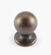 02W3021 - 3/4" x 1 1/8" Ball Knob