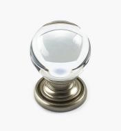 01A3837 - Smooth Glass Globe Knob, 29mm