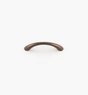 01W8381 - Poignée moderne ovale, fini vieux bronze, 64 mm