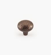 02W3802 - 1 3/8" x 1 3/8" Antique Copper Round Knob
