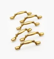 03W2296 - Hand-Polished, Belwith Lancaster 3" Pull, pkg. of 6