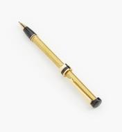 88K7810 - Flat-Top Double Twist Pen, Gold
