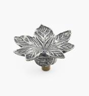 Cast Pewter Maple Leaf Knobs