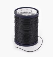 97K0901 - 0.4mm Black Waxed Linen Thread