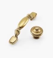 Belwith Lancaster Hand-Polished Knob and Pull