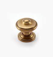02A1691 - Bouton lyonnais Revitalize, 1 1/4 po, bronze doré, l'unité