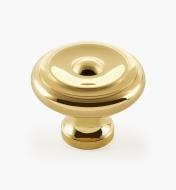 03W1307 - Liberty Brass, 1 1/2" × 1 1/4" Top Rings Knob, ea.