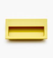 01W4107 - 100mm x 60mm Bin/Door Pull - Yellow