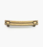 01X4314 - Twin Bow – 96mm Antique Brass Handle