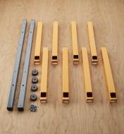 84K4107 - Bora Four-Shelf Lumber Rack