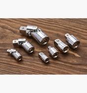 99W8642 - 7-Piece Socket Adapter & Universal Joint Set