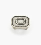 00A7505 - Infill Suite - 32mm x 52mm Large Old Silver Knob