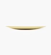 00W3023 - 10 3/4" Polished Brass Shell Pull (128mm)