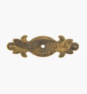 01A2802 - 4 1/2" Solid Brass Backplate