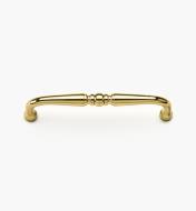 01W8003 - Polished Brass Suite - 96mm Cast Bead Handle