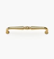 01W8004 - Polished Brass Suite - 4" Cast Bead Handle