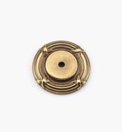 02G0140 - 1 3/4" Forged Brass Backplate