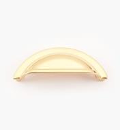 02W1618 - Polished Brass Suite - 4" Round Cast Pull