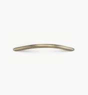 02W1625 - Antique Brass Suite - 128mm Forged Brass Smooth Arch Handle