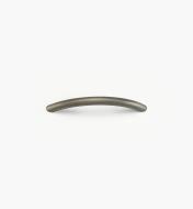 02W1664 - Pewter Suite - 96mm Forged Brass Smooth Arch Handle