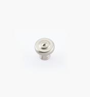 02W1822 - 1 1/4" x 1 3/8" Dull Nickel Ring Knob