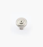 02W1823 - 1 1/2" x 1 1/2" Dull Nickel Ring Knob