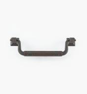 02W1923 - 128mm Rusted Iron Stop Handle