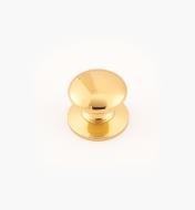 02W2707 - Polished Brass Suite - 3/4" x 5/8" Round Brass Knob